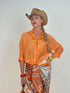Camicia Oversize Velata Effetto Lucido