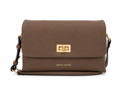 Borsa a Tracolla in Pelle Pierre Cardin
