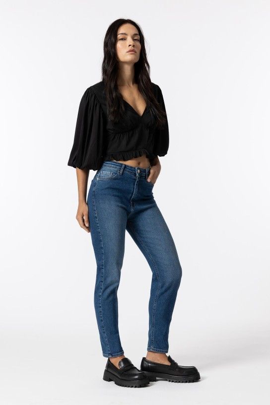 Jeans mom slim Tiffosi