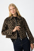 Giacca crop rizz animalier Tiffosi