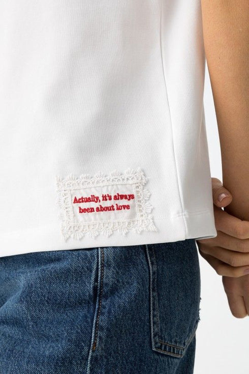 T-shirt tiffosi Amore