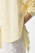 Camicia gialla a righe tiffosi