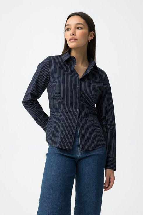 Camicia a righe avvitata Tiffosi