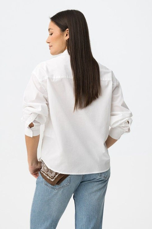 Camicia Tiffosi in pizzo Sangallo