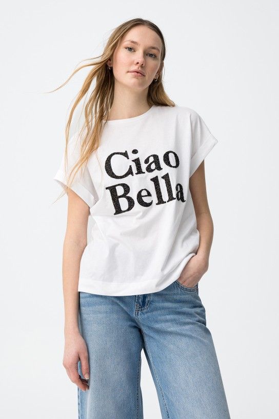 T-shirt ciao bella Tiffosi