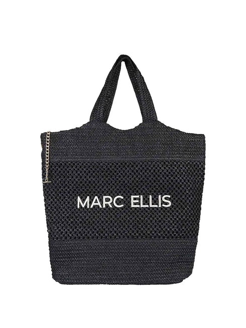 Borsa Tote Shopper Marc Ellis "Antigua" in Rafia