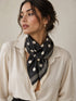 Foulard in Satin a Pois