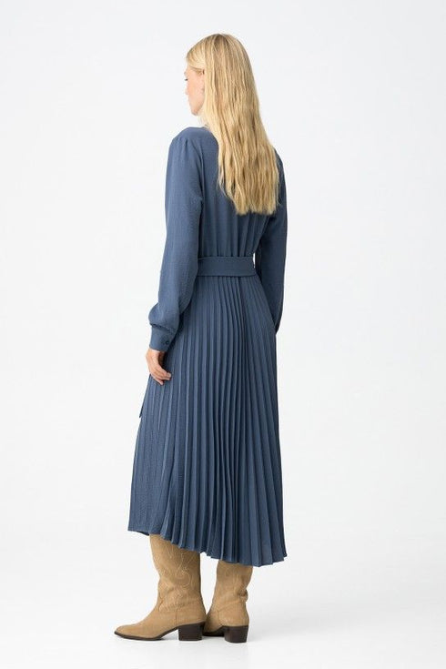 Abito Lungo Plissettato - Tiffosi