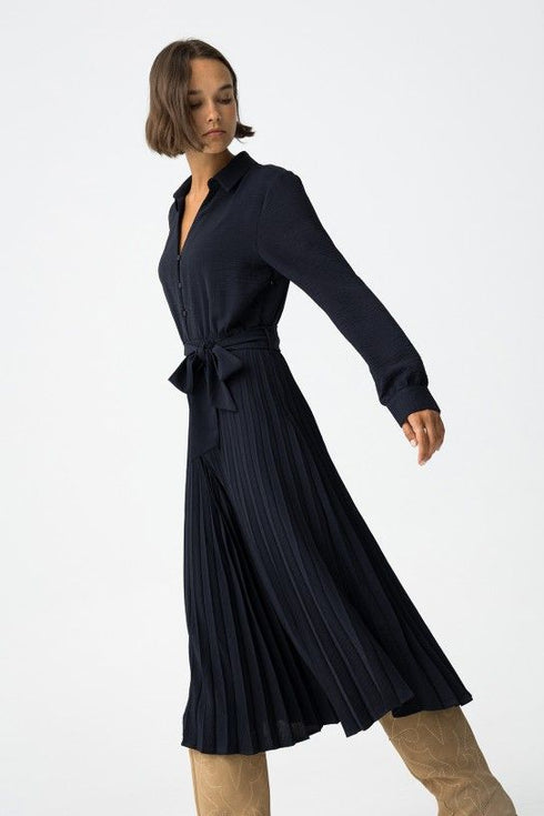 Abito Lungo Plissettato - Tiffosi