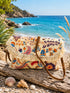 Pochette Boho-Chic in Tessuto con Frange