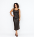 Abito longuette in pelle Ame