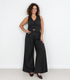 Pantalone palazzo gessato blooma