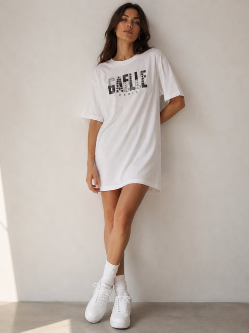 Abito T-shirt gaelle borchie