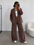 Tailleur gessato over