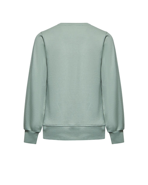 Felpa girocollo con logo in rilievo Silvian Heach