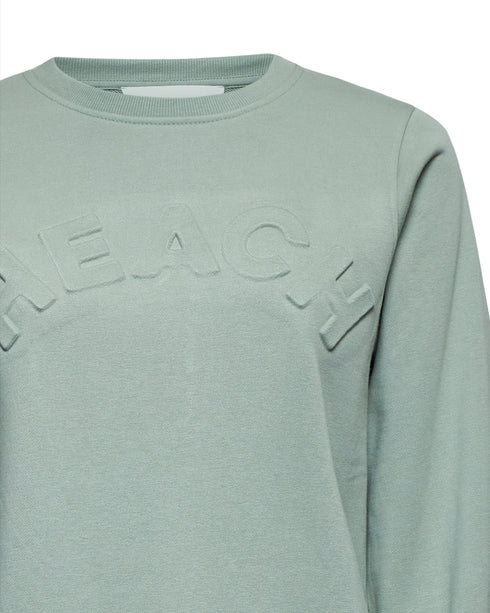 Felpa girocollo con logo in rilievo Silvian Heach