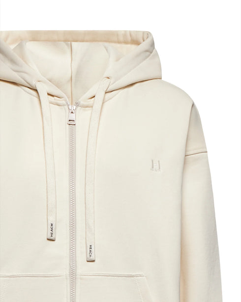 Felpa con zip e cappuccio Silvian Heach