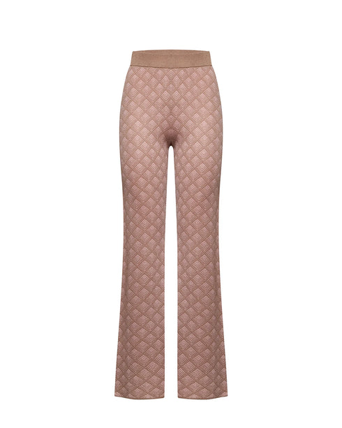 Pantaloni svasati con texture in rilievo Silvian Heach