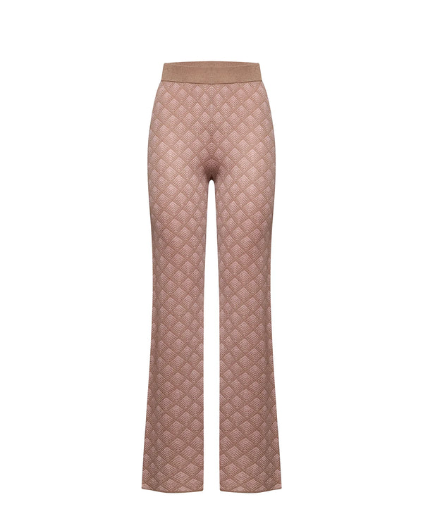 Pantaloni svasati con texture in rilievo Silvian Heach