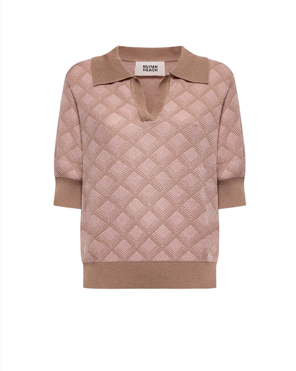 MAGLIA SCOLLO POLO SILVIAN HEACH