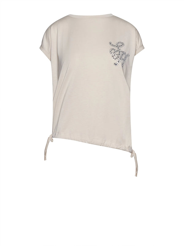 T-shirt silvian heach asimmetrico