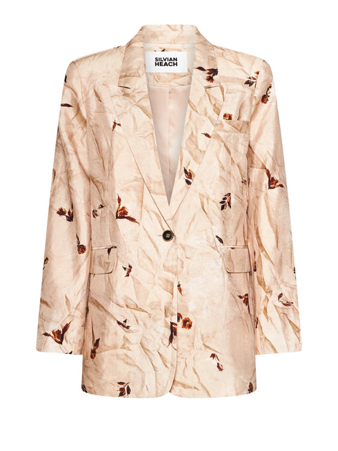 Blazer con stampa floreale silvian heach