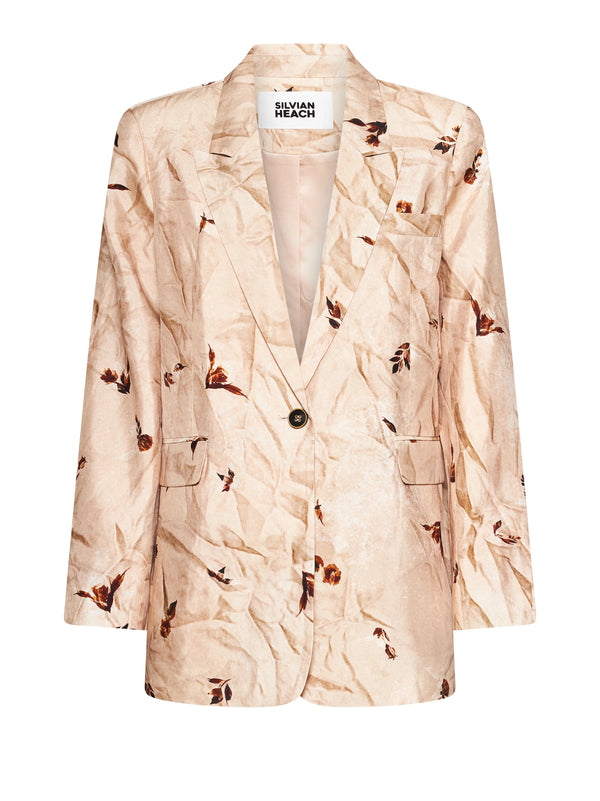 Blazer con stampa floreale silvian heach