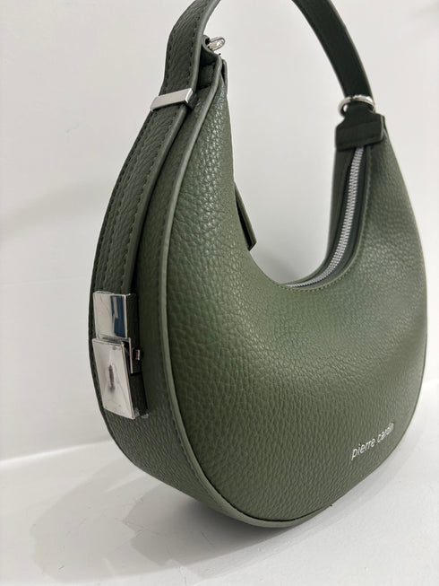 Borsa mezzaluna pierre cardin