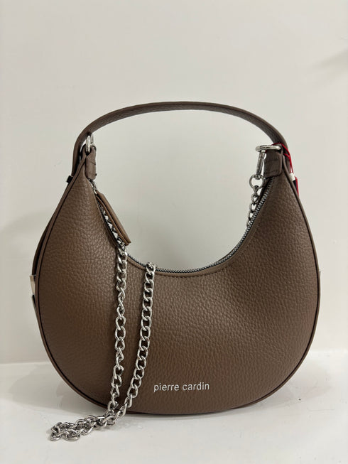 Borsa mezzaluna pierre cardin