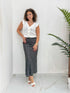 Gonna Midi Scivolata a Pois
