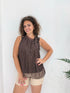 Blusa giromanica pois