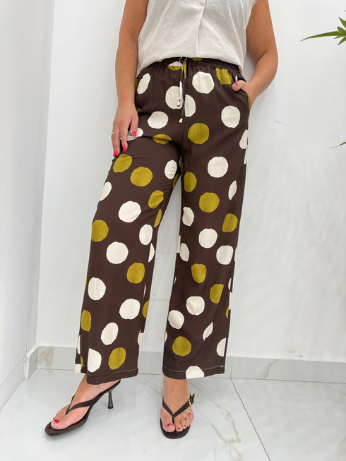 Pantalaccio Fluido a Maxi Pois