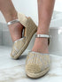 Espadrillas cinturino in pelle AnnaCi