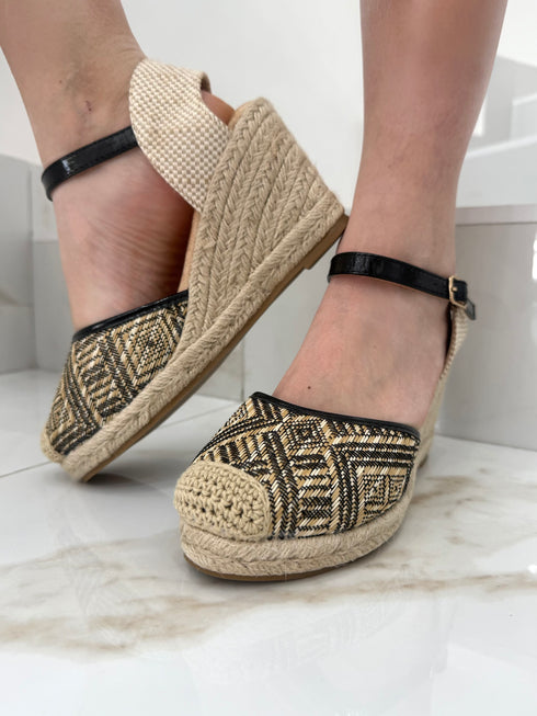Espadrillas cinturino in pelle AnnaCi