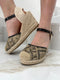 Espadrillas cinturino in pelle AnnaCi
