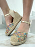 Espadrillas cinturino in pelle AnnaCi