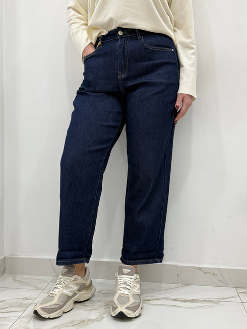 Jeans Ame - Denim Scuro Essential