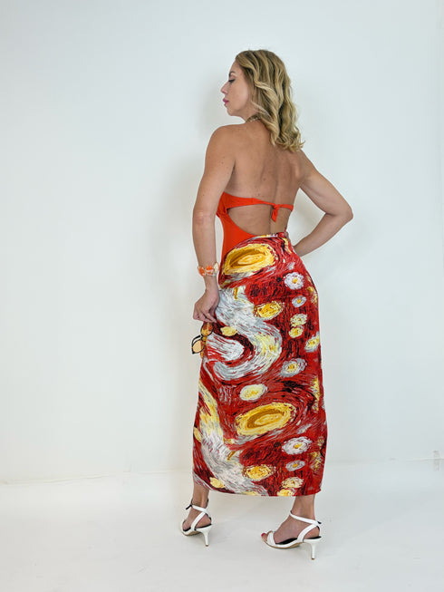 Costume Intero Laminato "Shine Bustier"