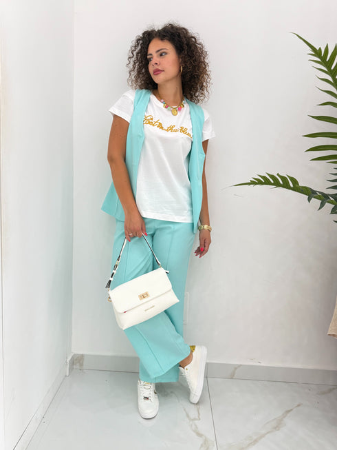 Completo blooma con gilet