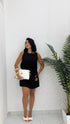 Completo Blusa e Pantagonna Effetto Lino