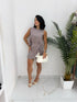 Completo Blusa e Pantagonna Effetto Lino