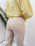 Jeans Extasy a Gamba Dritta – Beige Sabbia