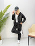 Tuta extasy con felpa zip