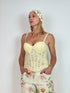 Corsetto Bustier in Pizzo Floreale