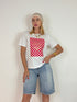 T-Shirt Grafica a Pois