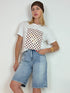 T-Shirt Grafica a Pois