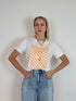 T-Shirt Grafica a Pois