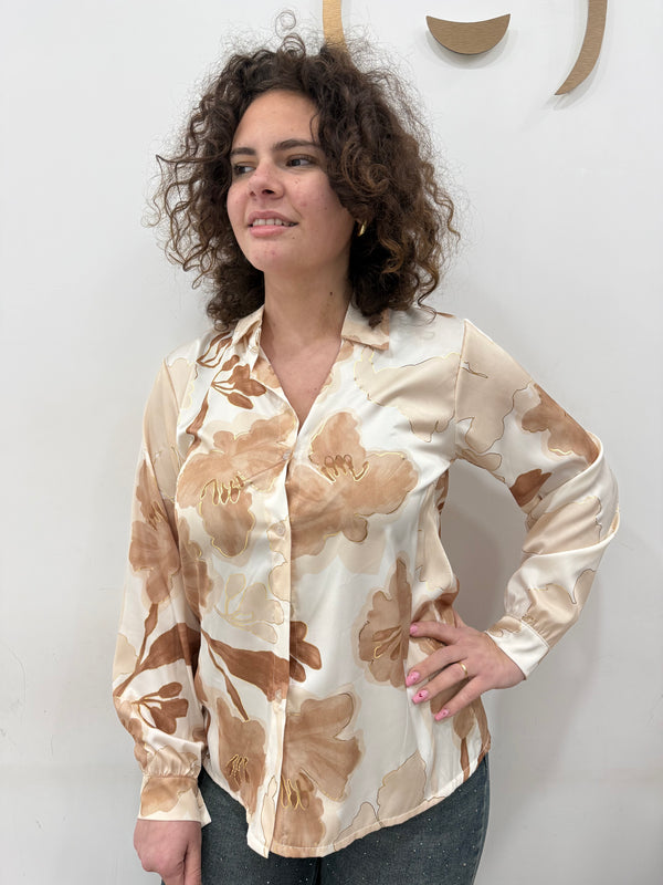 Camicia raso blooma