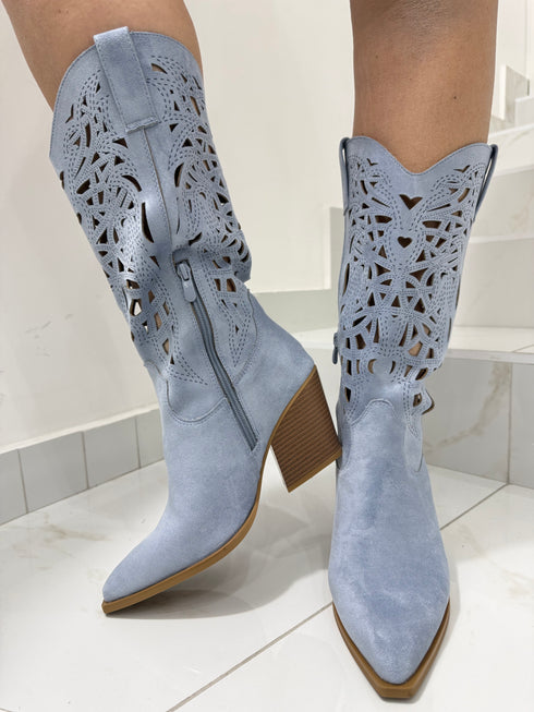 Stivale Camperos Traforato – Color Jeans