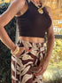 Pantalone con Stampa Botanica - Tiffosi